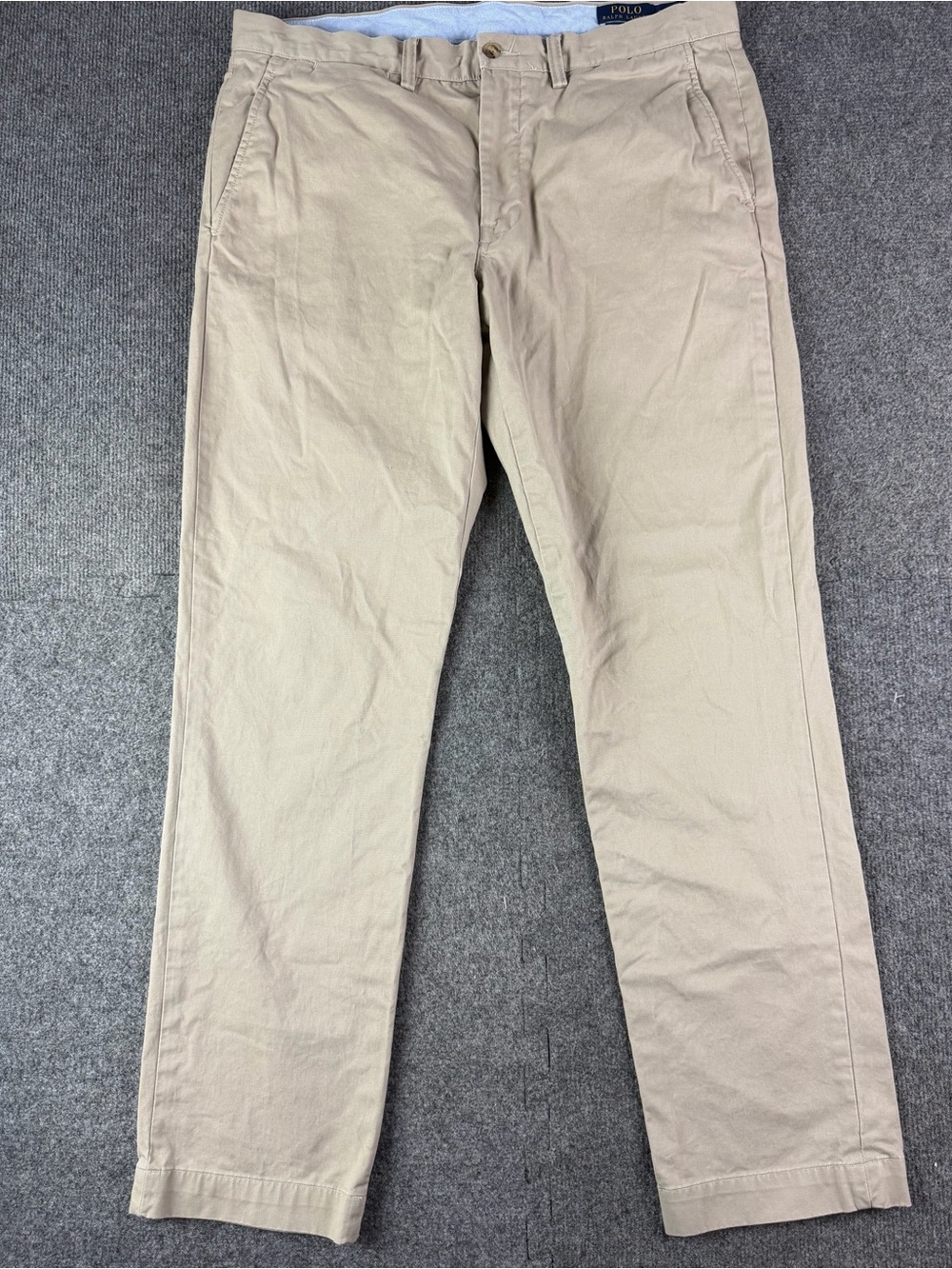 Polo Ralph Lauren Stretch Straight Fit Men’s Cotton Twill Chino Pants Sz 34x32